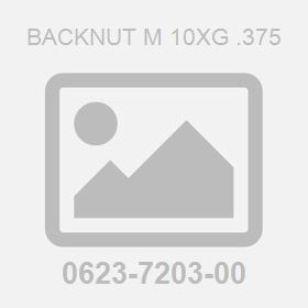 Backnut M 10Xg .375